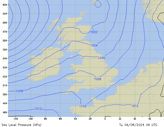 Tu 06.08.2024 06 UTC