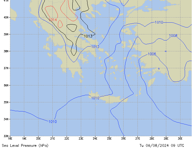 Tu 06.08.2024 09 UTC