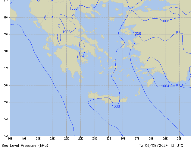 Tu 06.08.2024 12 UTC