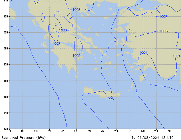 Tu 06.08.2024 12 UTC