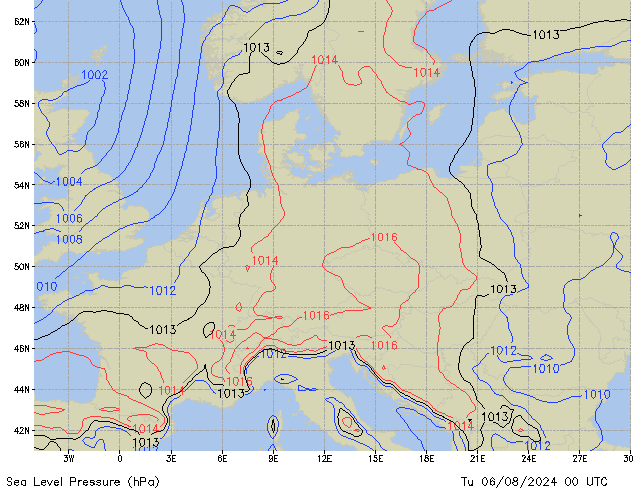 Tu 06.08.2024 00 UTC