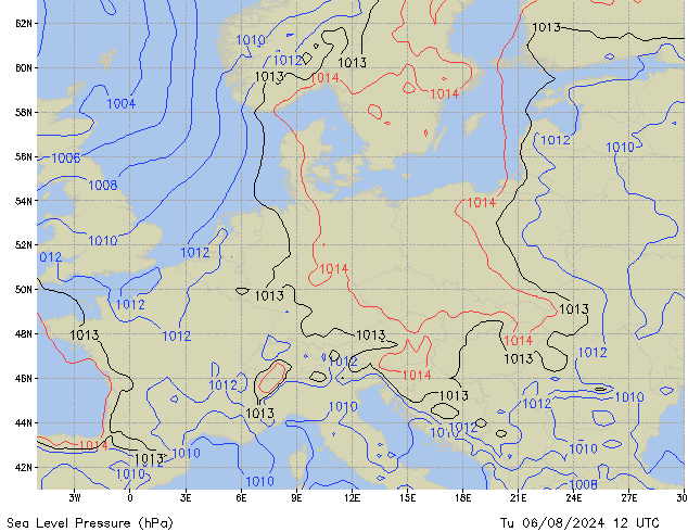 Tu 06.08.2024 12 UTC