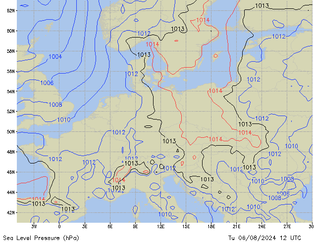 Tu 06.08.2024 12 UTC