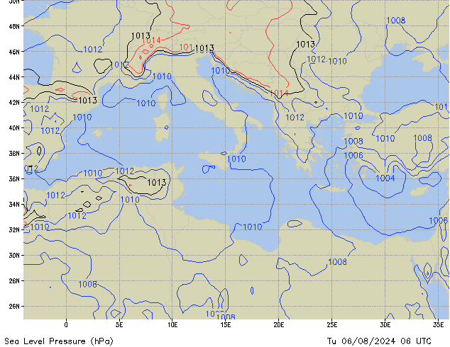 Tu 06.08.2024 06 UTC