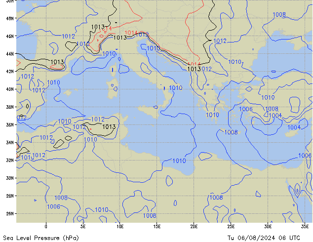 Tu 06.08.2024 06 UTC