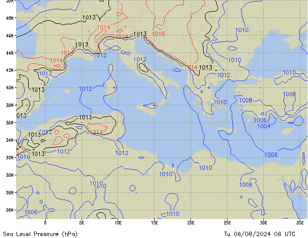 Tu 06.08.2024 06 UTC