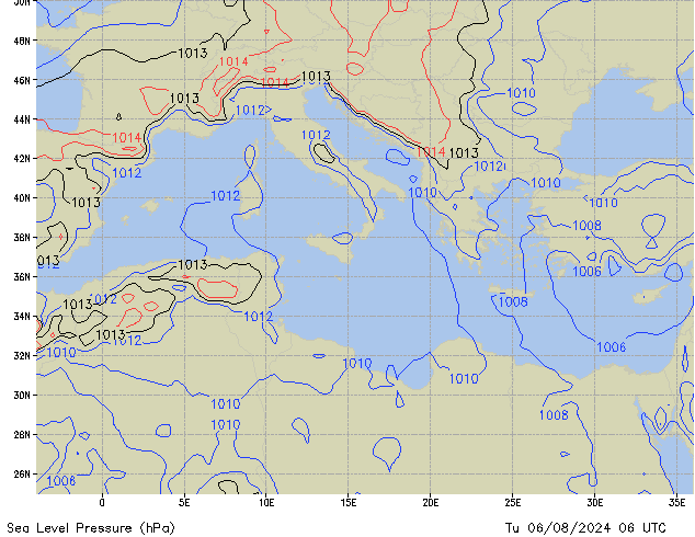 Tu 06.08.2024 06 UTC