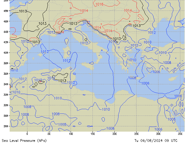 Tu 06.08.2024 09 UTC