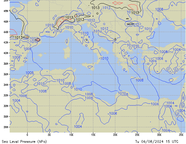 Tu 06.08.2024 15 UTC