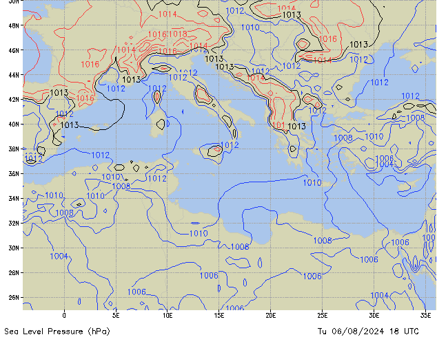 Tu 06.08.2024 18 UTC