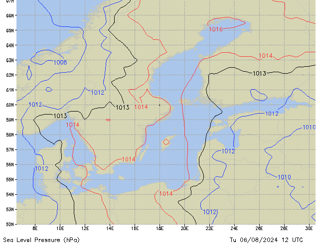 Tu 06.08.2024 12 UTC