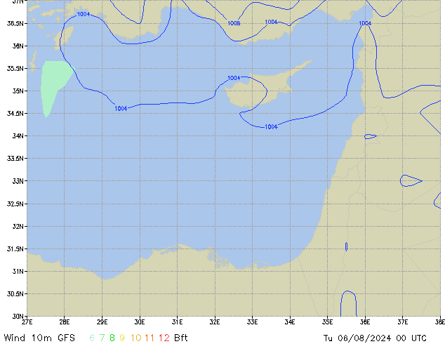 Tu 06.08.2024 00 UTC