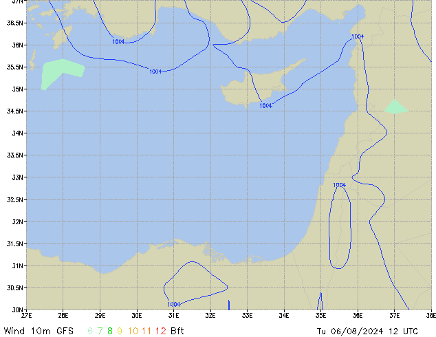 Tu 06.08.2024 12 UTC