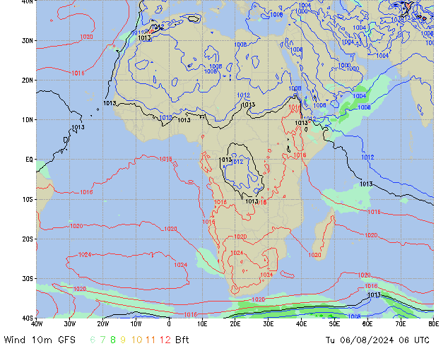 Tu 06.08.2024 06 UTC