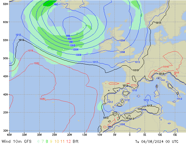 Tu 06.08.2024 00 UTC