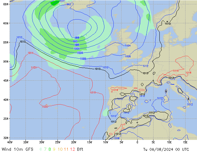 Tu 06.08.2024 00 UTC