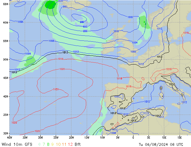 Tu 06.08.2024 06 UTC