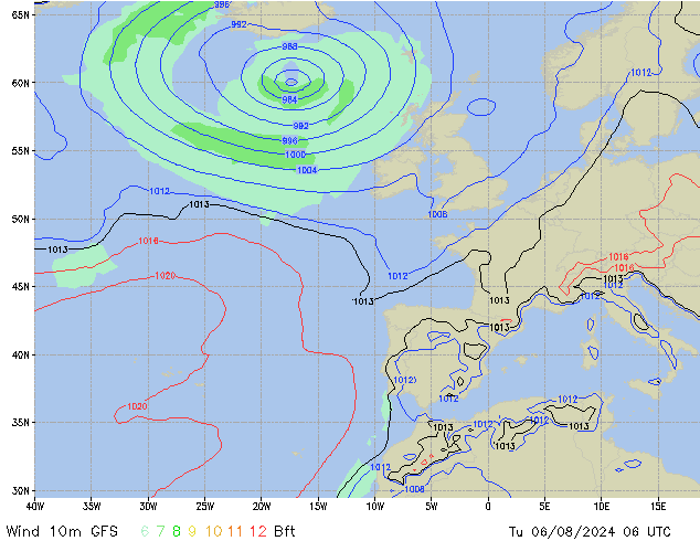 Tu 06.08.2024 06 UTC