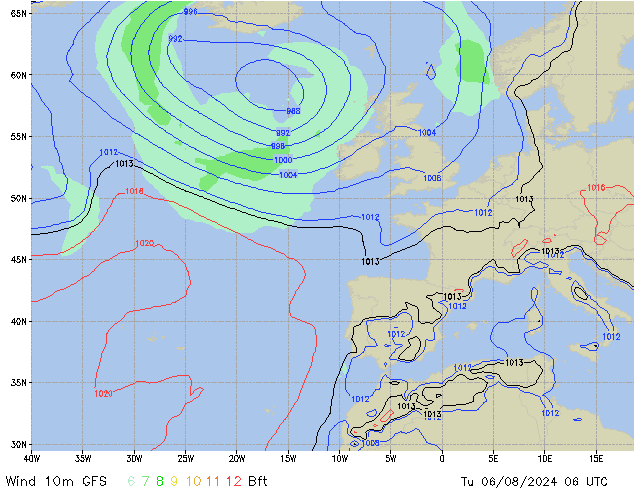 Tu 06.08.2024 06 UTC