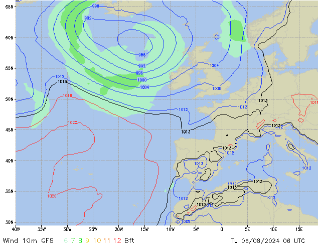 Tu 06.08.2024 06 UTC