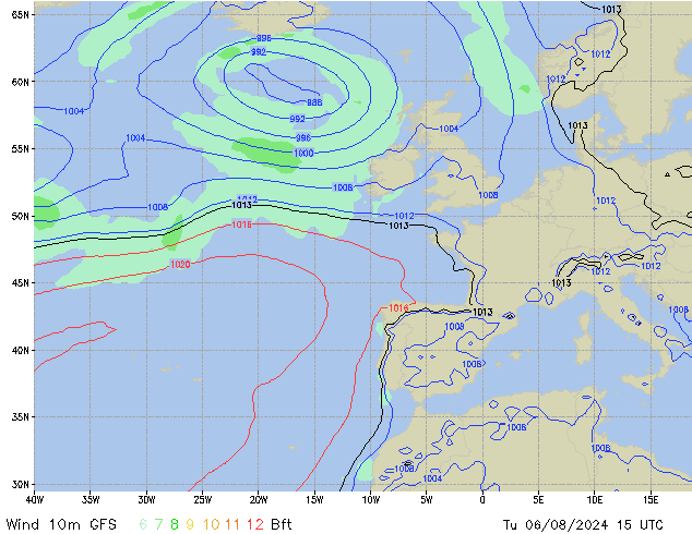 Tu 06.08.2024 15 UTC