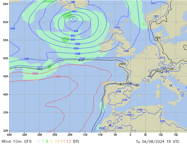 Tu 06.08.2024 15 UTC