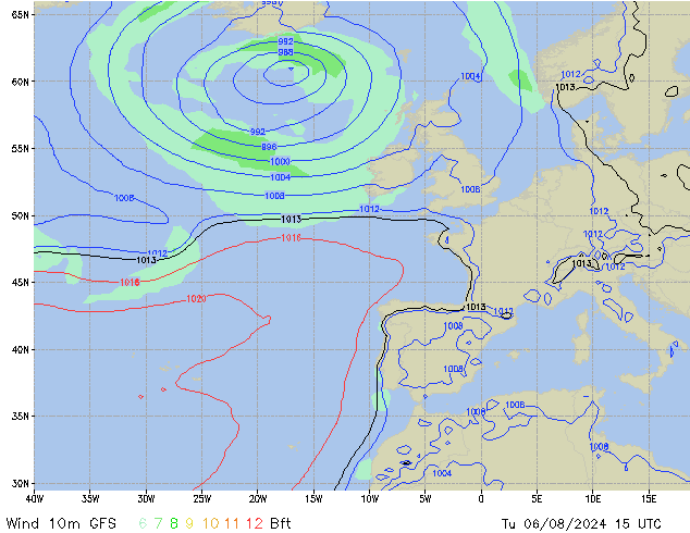 Tu 06.08.2024 15 UTC