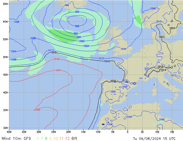 Tu 06.08.2024 15 UTC