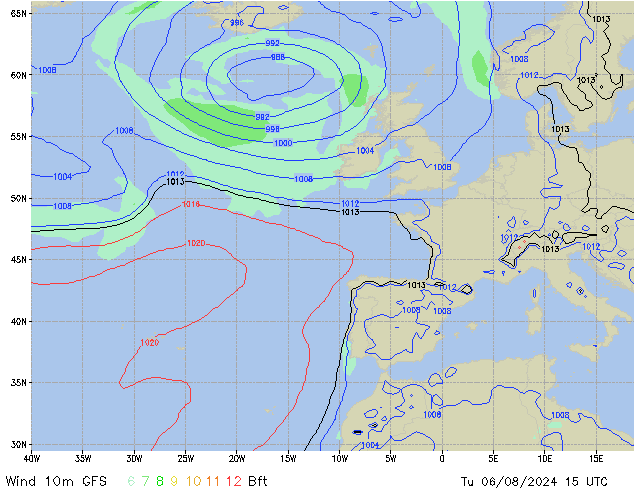 Tu 06.08.2024 15 UTC