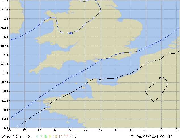 Tu 06.08.2024 00 UTC