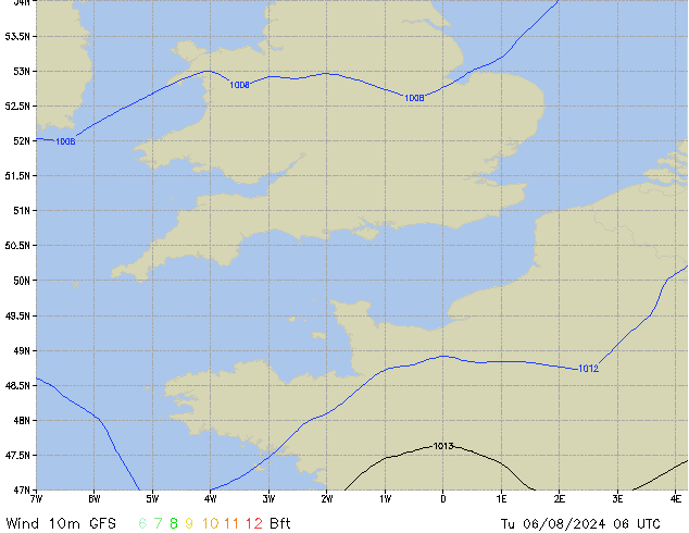 Tu 06.08.2024 06 UTC