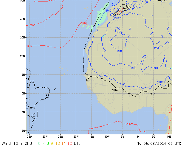 Tu 06.08.2024 06 UTC