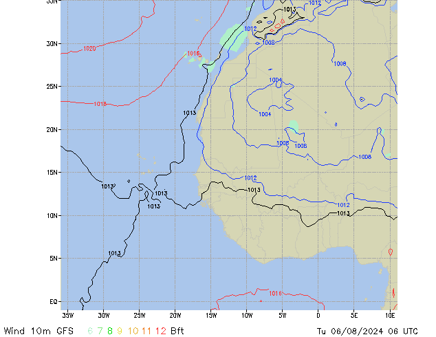 Tu 06.08.2024 06 UTC