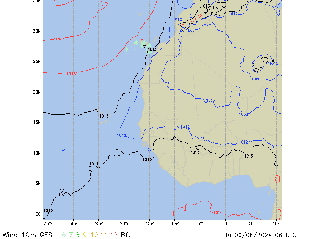 Tu 06.08.2024 06 UTC