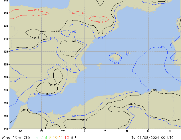 Tu 06.08.2024 00 UTC