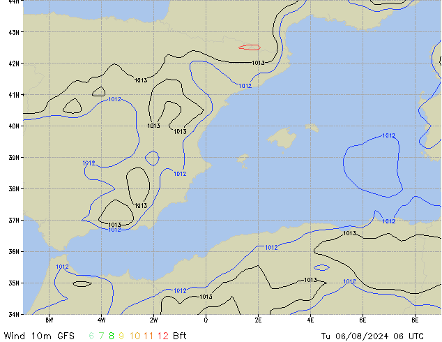 Tu 06.08.2024 06 UTC