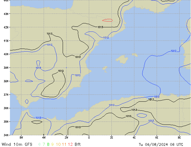 Tu 06.08.2024 06 UTC