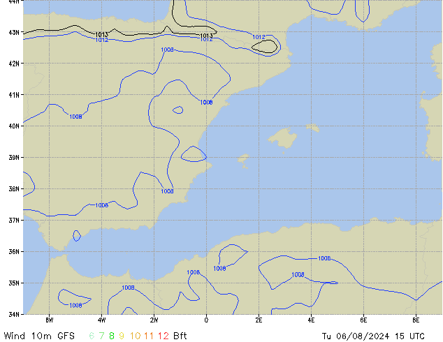 Tu 06.08.2024 15 UTC