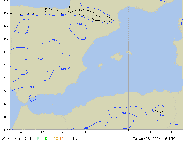 Tu 06.08.2024 18 UTC