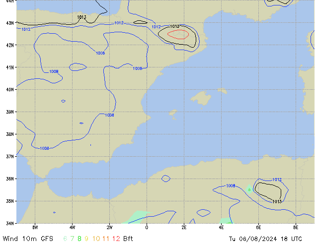 Tu 06.08.2024 18 UTC