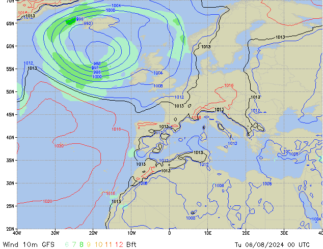 Tu 06.08.2024 00 UTC