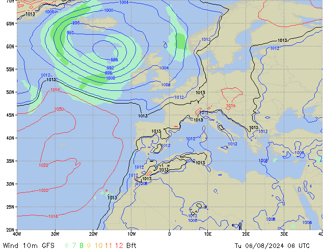 Tu 06.08.2024 06 UTC