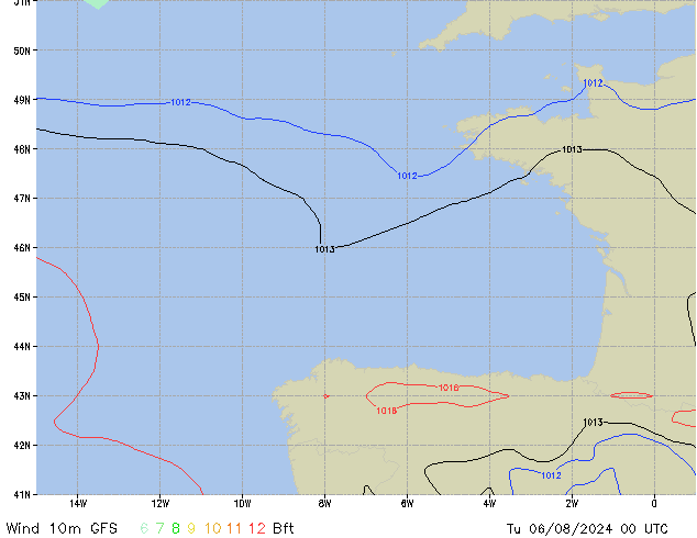 Tu 06.08.2024 00 UTC