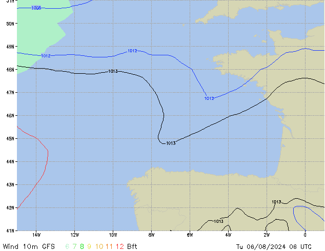 Tu 06.08.2024 06 UTC