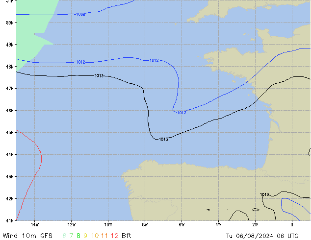 Tu 06.08.2024 06 UTC