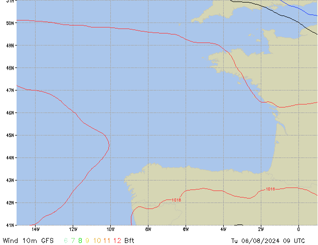 Tu 06.08.2024 09 UTC