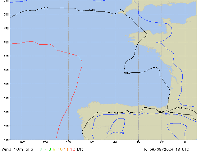 Tu 06.08.2024 18 UTC