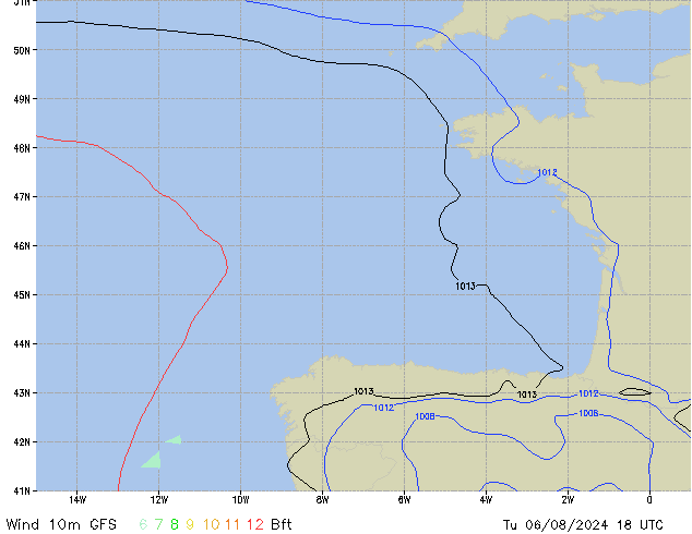 Tu 06.08.2024 18 UTC