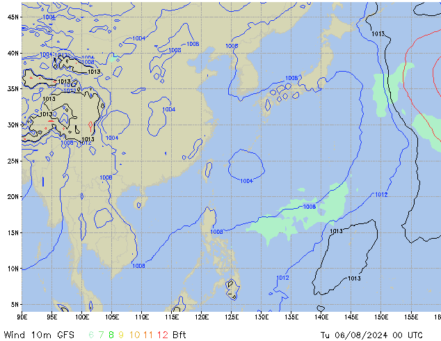 Tu 06.08.2024 00 UTC