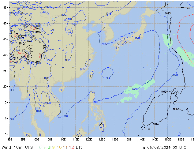 Tu 06.08.2024 00 UTC